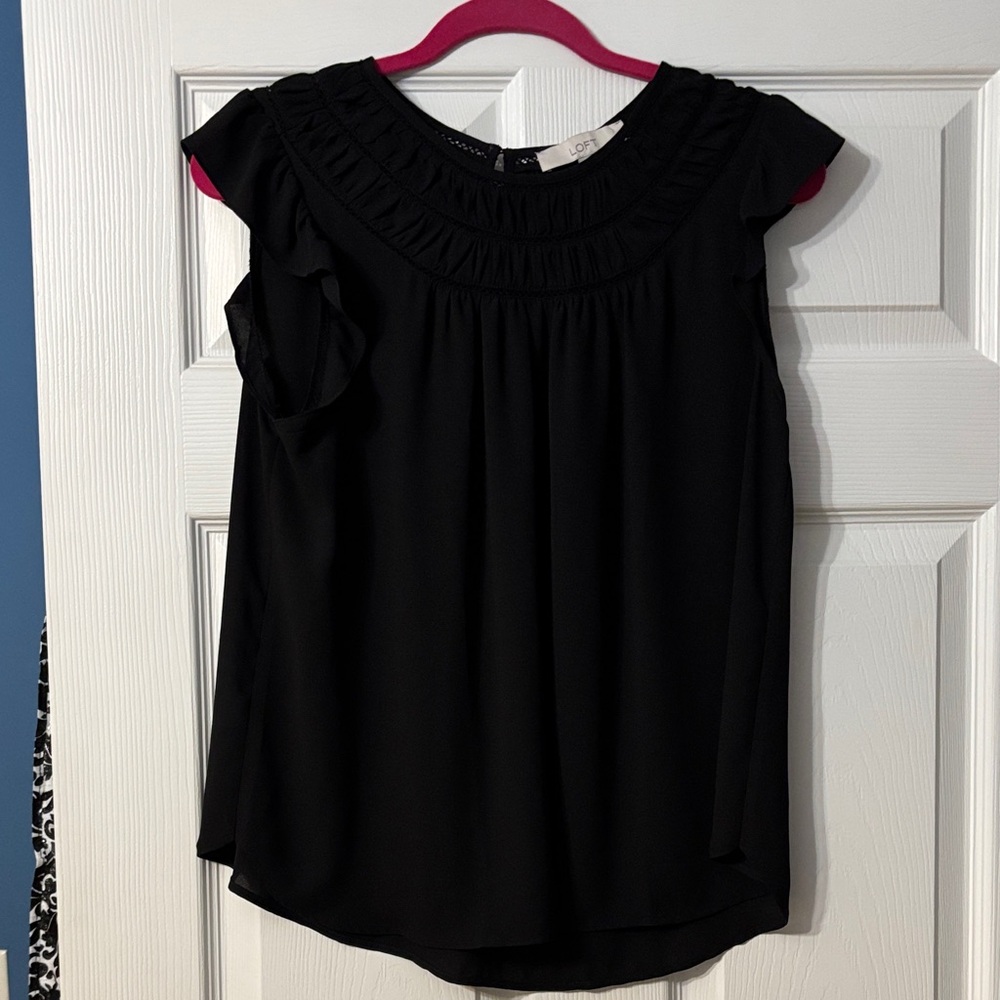 Loft Black Top Size L